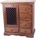 Sheesham Almirah and cabinets.