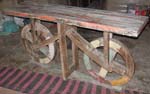wooden painted furniture