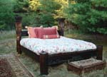 antique old pillar carving king size bed