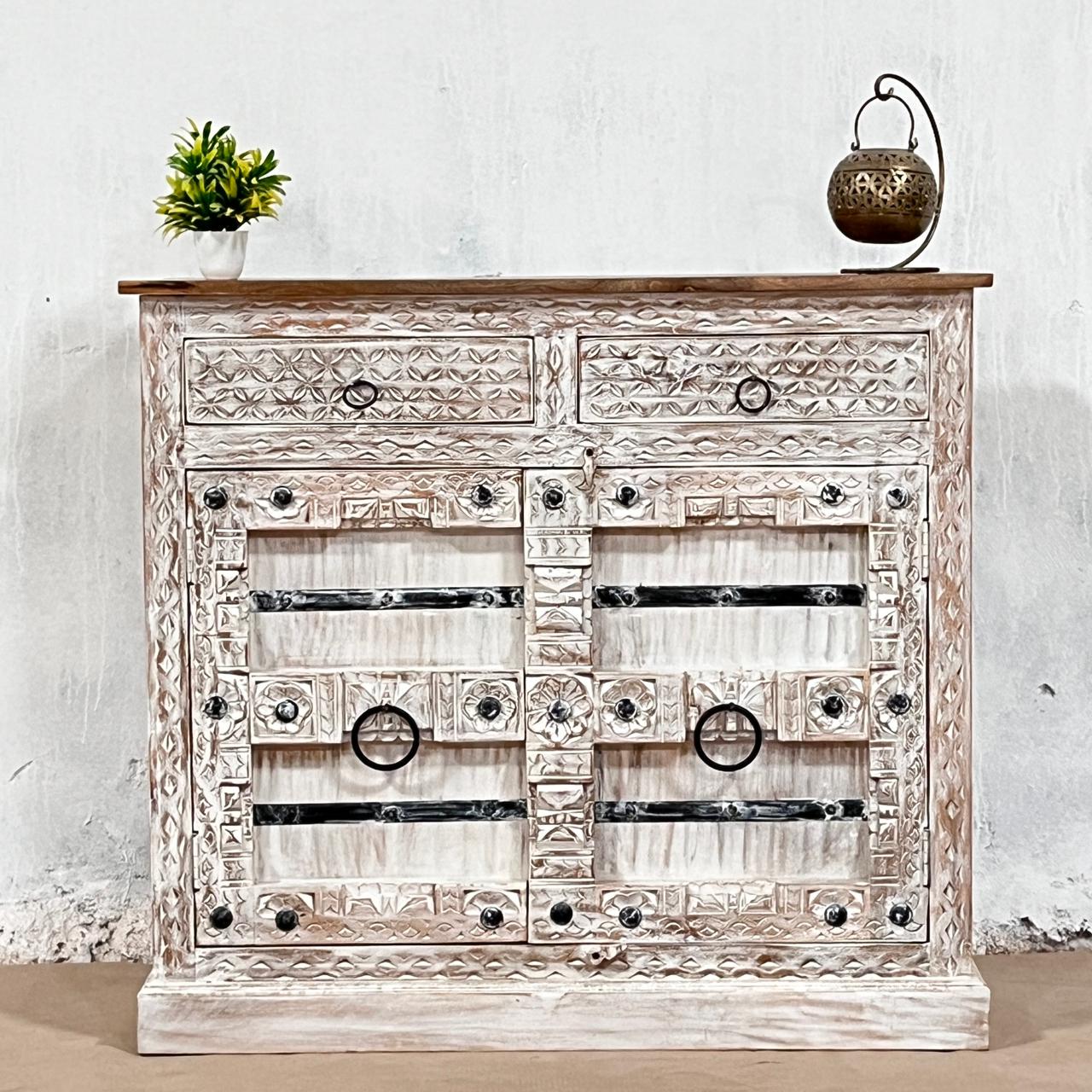 Mango Wood Carving Furniture